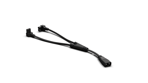 udoq Y-Cable, dual-headed connector for charging two devices on one udoq rail port