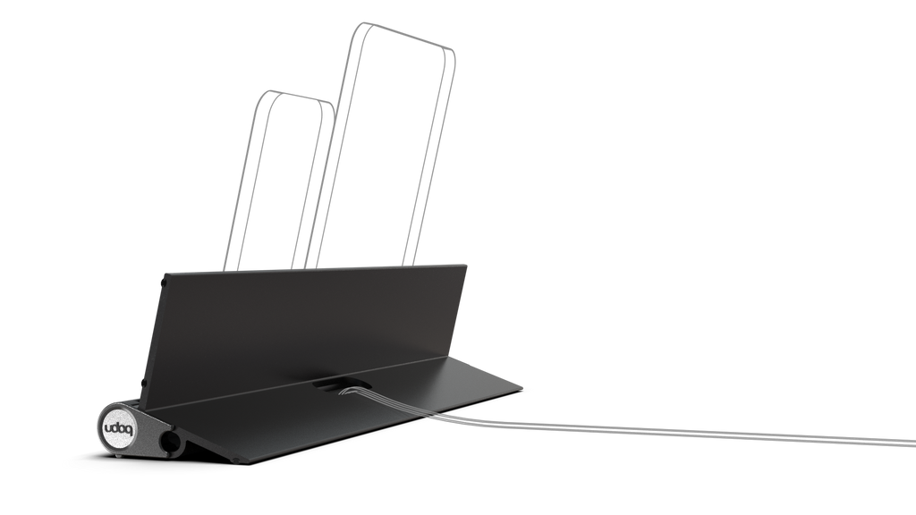 udoq rail 400 dark gray