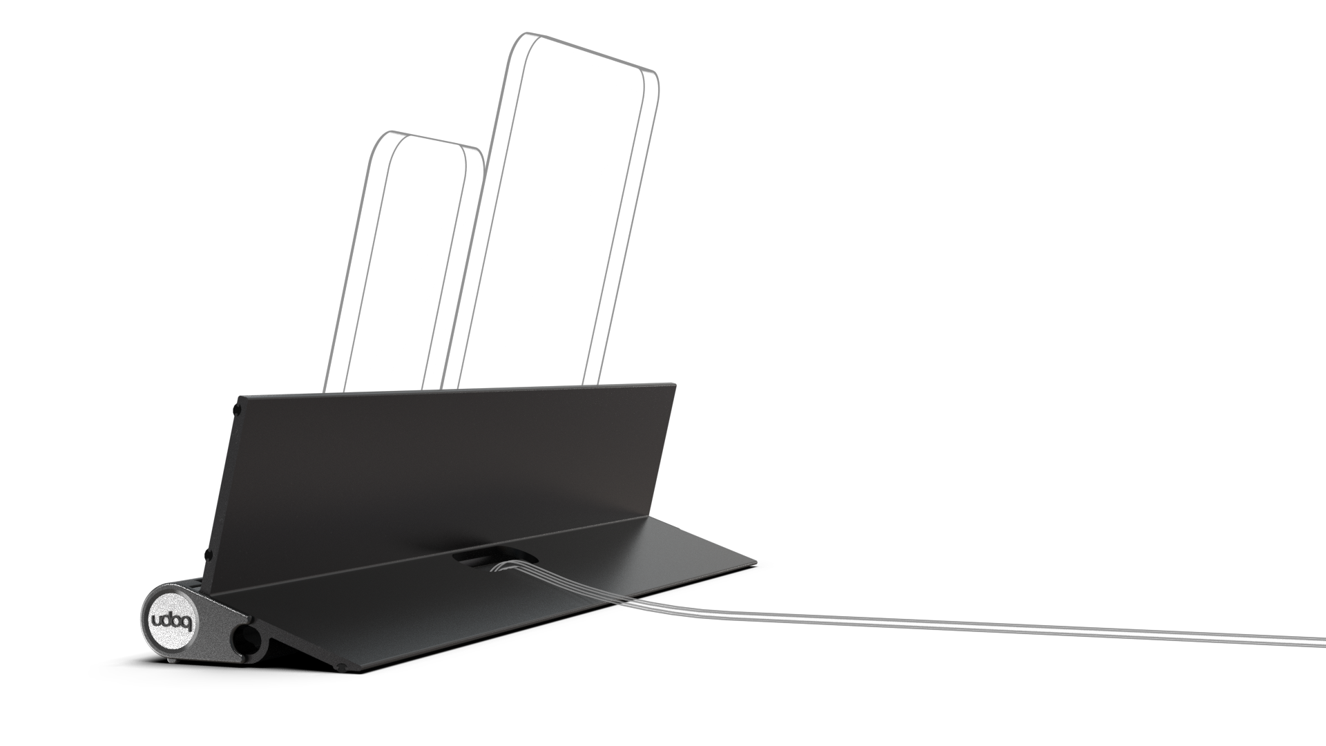 udoq rail 400 dark gray