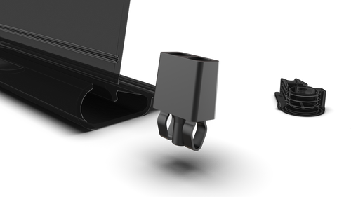 udoq Pen Holder close-up showing slot and clip detail