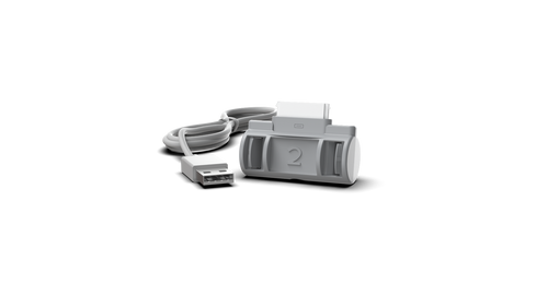 udoq Thirty-Pin magnetic charging cable for older Apple devices on udoq rail